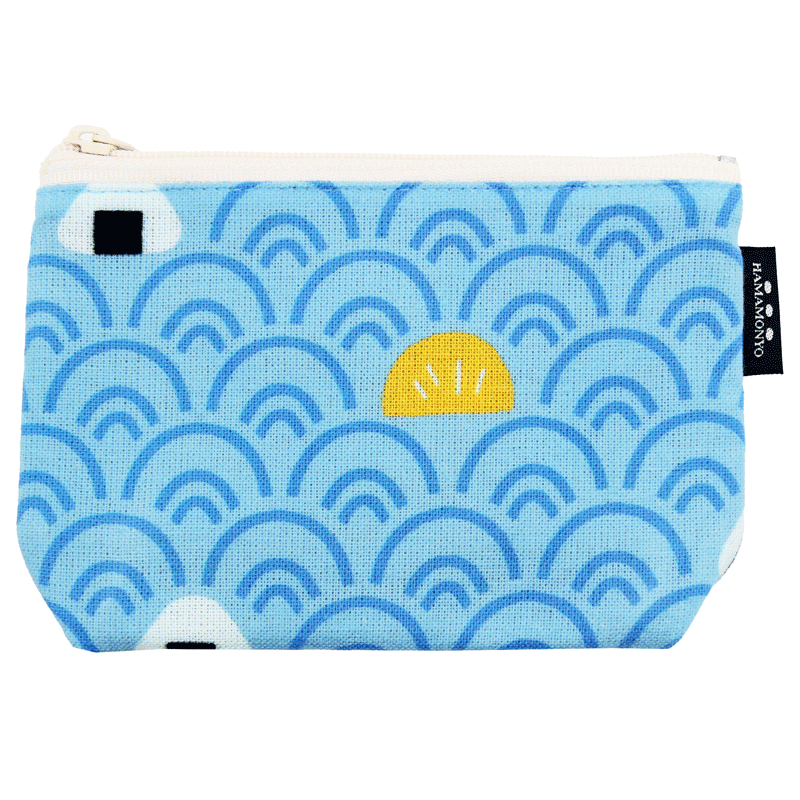 豆ポーチ　おむすび海波