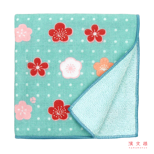 和たおるセミウォッシュ　水玉小梅っこ