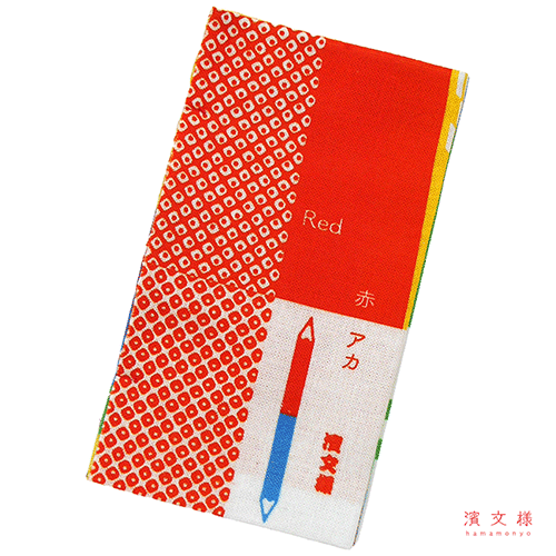 てぬぐい本　虹の七色小紋帖