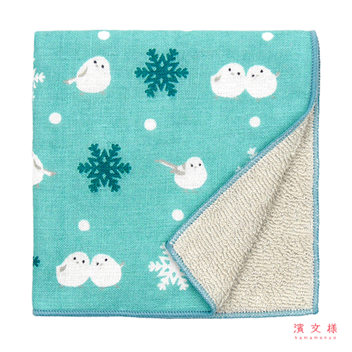 和たおるセミウォッシュ シマエナガと雪｜▽アイテム・用途で選ぶ,和