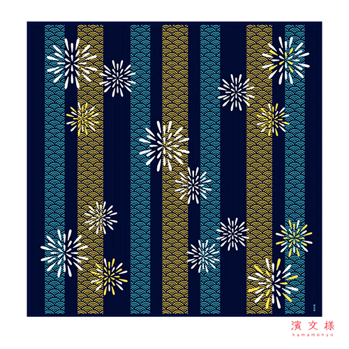 大布　青海波花火