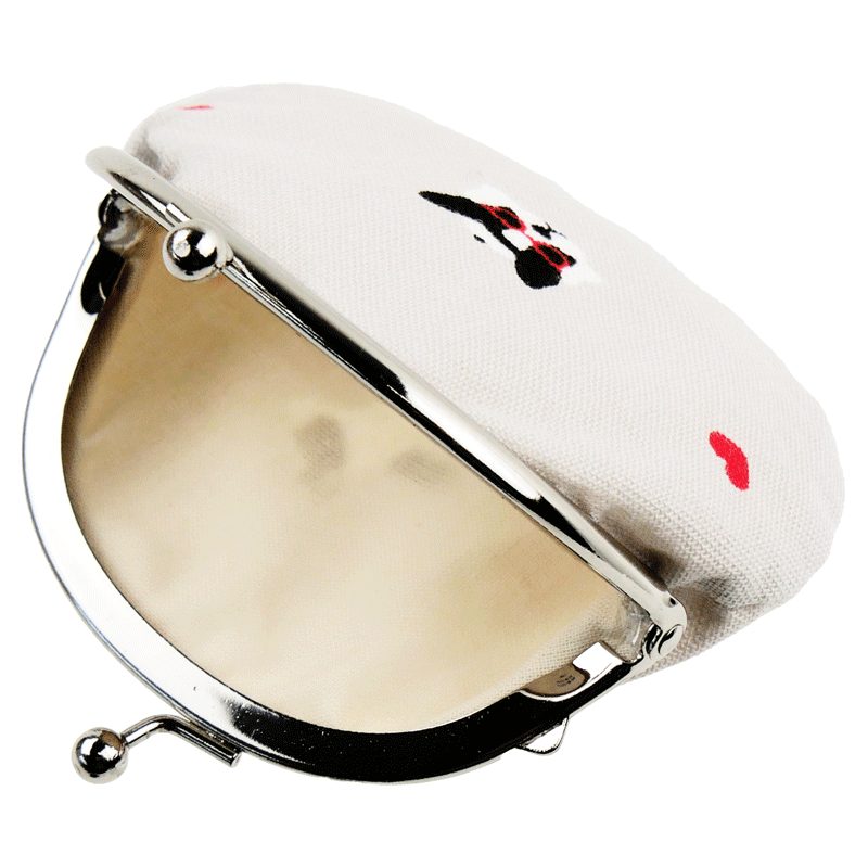 【限定販売】がま口　フレンチブルハート