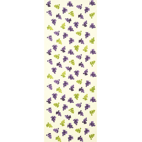 てぬぐい　ぶどう小紋