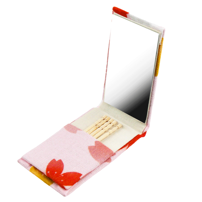 エチケットミラー　花桜