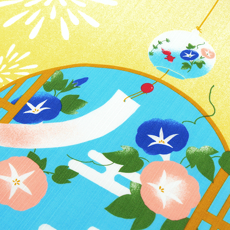 絵小布　夏夢もよう
