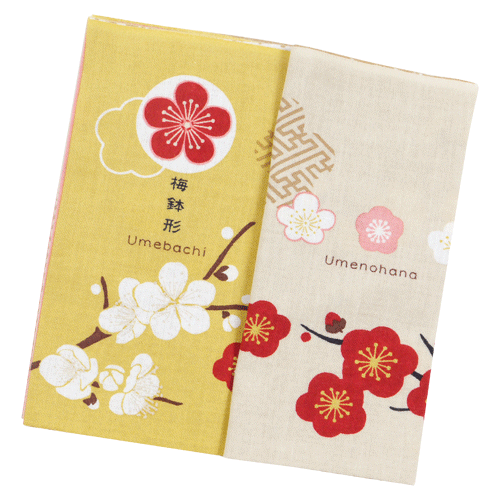 てぬぐい本　梅の花手帖