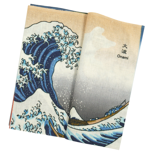 てぬぐい本　北斎と広重