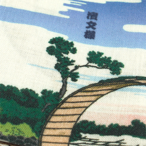 てぬぐい本　北斎と広重