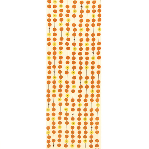 てぬぐい　かきの実つなぎ　オフ