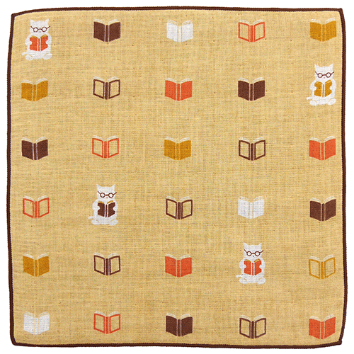 和たおるセミウォッシュ　読書ねこ