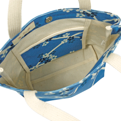 はまモダン帆布トート　枝ざくら