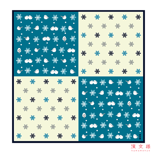 小布　シマエナガと雪