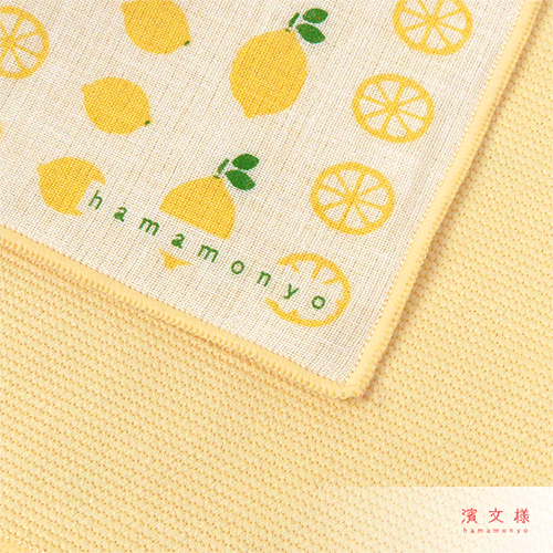 クリーンクロスハンカチ レモン｜▽アイテム・用途で選ぶ,はんかち