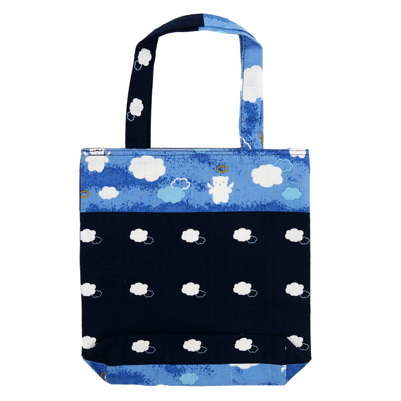 おさんぽトート　くま雲天使