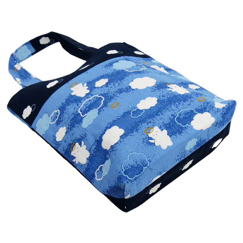 おさんぽトート　くま雲天使