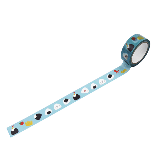 マスキングテープ　おむすびならべ