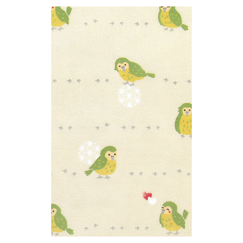 てぬぐい　おさんぽカカポ