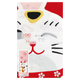 絵てぬぐい　どーんと招き猫・桜