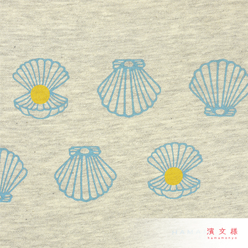 TシャツL　マリンパール　ベージュ