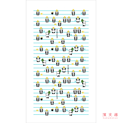 和たおるバスタオル　ととのいちうサウナパンダ