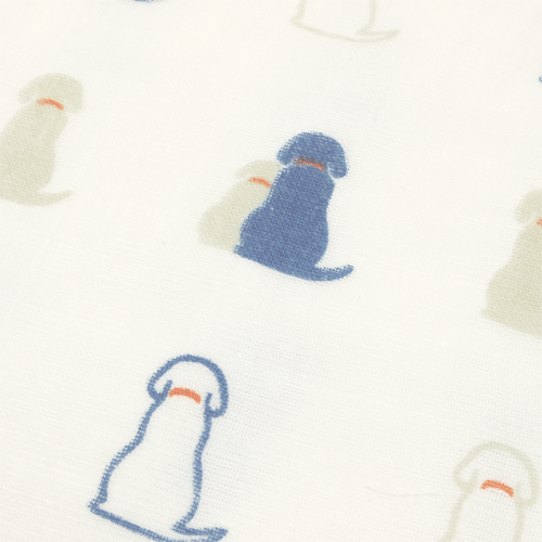 和たおるバスタオル　おすわりわんこ