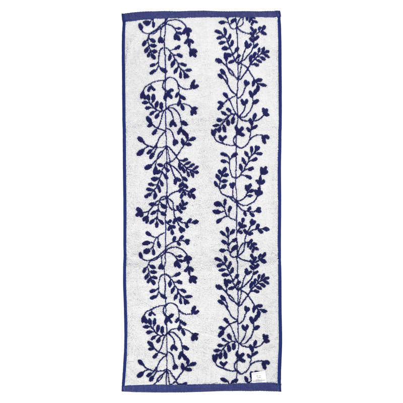 先染めフェイスタオル　エコリーフ　コン