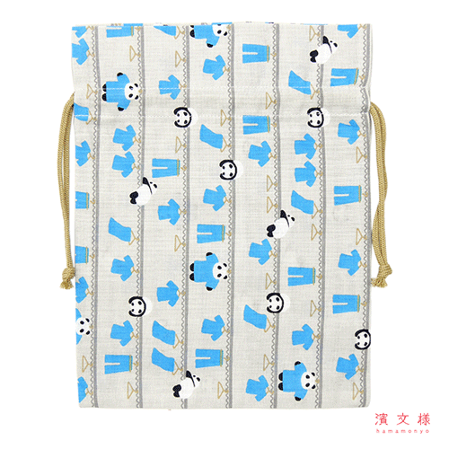 巾着大　お洗濯パンダ