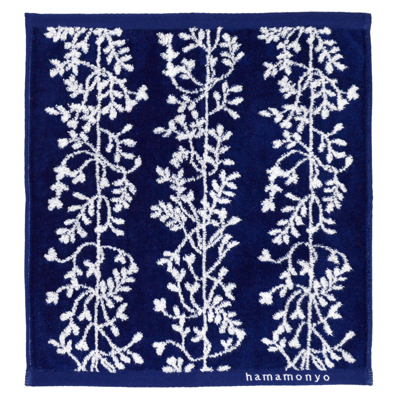 先染めハンドタオル　エコリーフ　コン