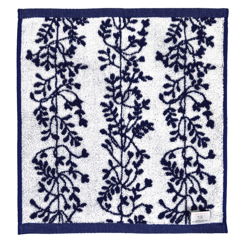 先染めハンドタオル　エコリーフ　コン