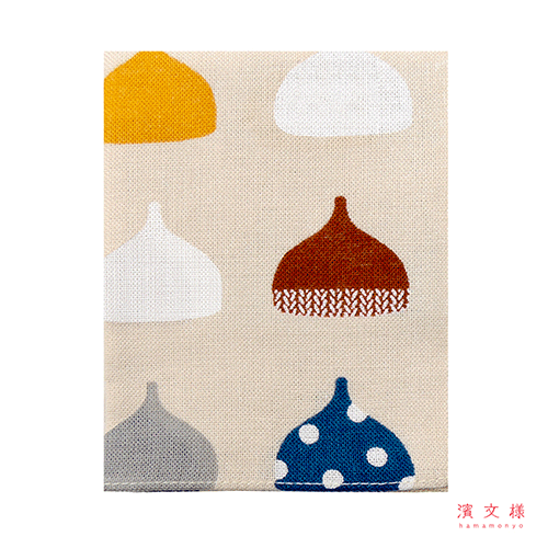 てぬぐいのはんかち　どんぐり帽子