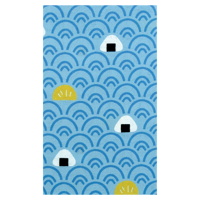 てぬぐい　おむすび海波