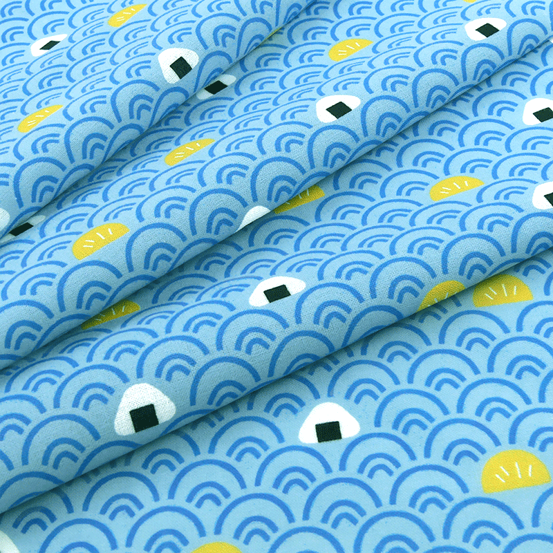 てぬぐい　おむすび海波