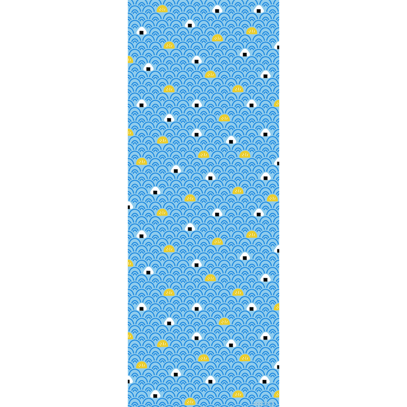 てぬぐい　おむすび海波