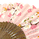 てぬぐい扇子　幸せ桜