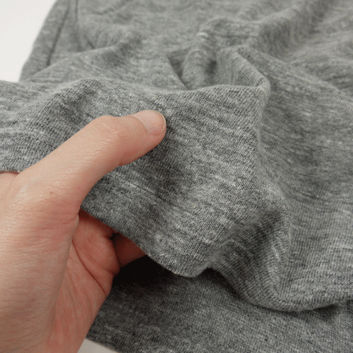 TシャツL　ごきげんハシビロコウ　グレー