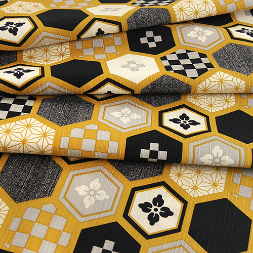 大布　亀甲モダン