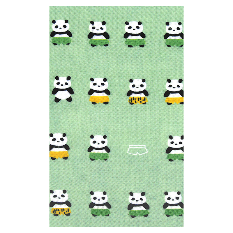 てぬぐい　パンダパンツ