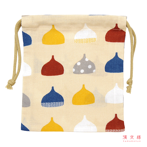 巾着小 どんぐり帽子｜▽アイテム・用途で選ぶ,和雑貨,巾着,巾着小