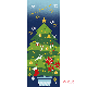絵てぬぐい　メリークリスマスナイト