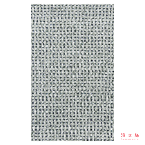 【限定販売】備長炭てぬぐい　変わり水玉