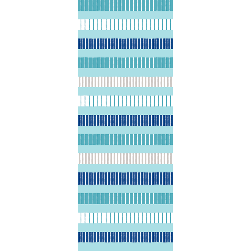 てぬぐい　変わり縞