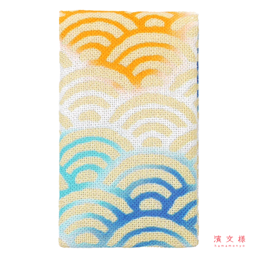 エチケットミラー　霞青海波