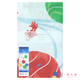 絵てぬぐい　流水ヨーヨー