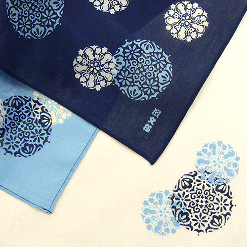 和ちいふ　夢花小紋　紺