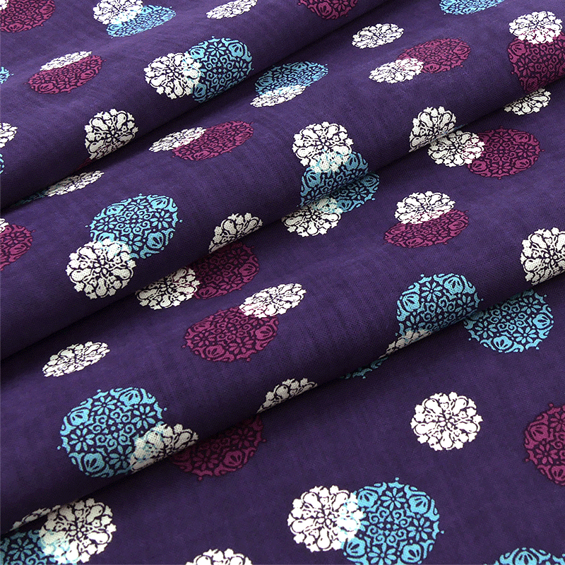 てぬぐい　夢花小紋