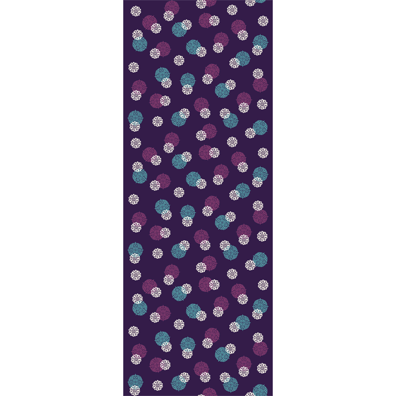 てぬぐい　夢花小紋