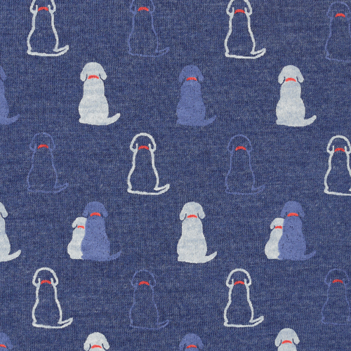 TシャツM　おすわりわんこ　コン