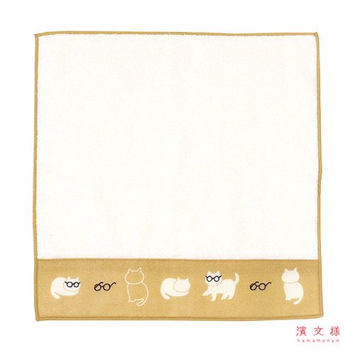 Tenuguiたおる　ねこめがね