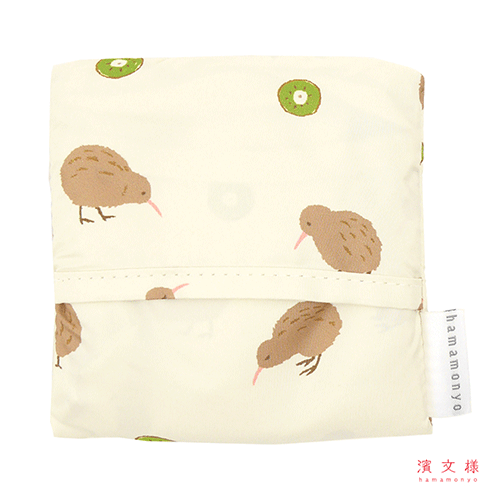 コンパクトエコバッグ　とことこキーウィ