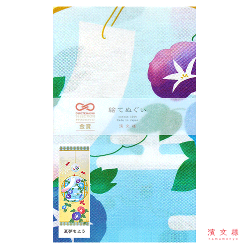 絵てぬぐい　夏夢もよう